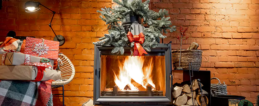Travis Industries Linear Gas Fireplace Installation in Wilkes-Barre, Pennsylvania