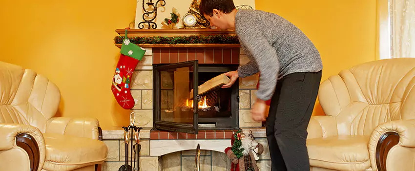 Rusted Metal Fireplace Restoration in Wilkes-Barre, Pennsylvania