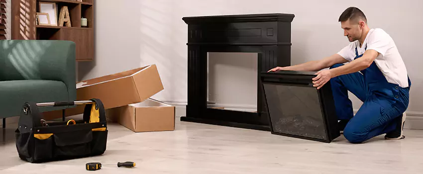 Old Rusted Metal Fireplace Repair And Replacement in Wilkes-Barre, PA